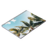 Carnet Cocotiers verts (Côté gauche)