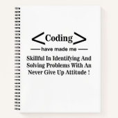 Carnet Codage Codeur Développeur Programmeur Codage (Devant)