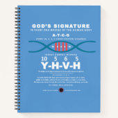 Carnet Code ADN-YHVH (Devant)