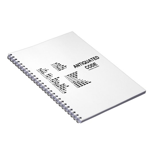 Carnet Code antique (Code international du morse) (Côté Droit)