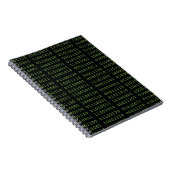 Carnet Code binaire (Côté Droit)