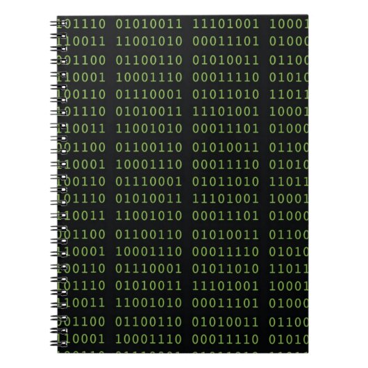 Carnet Code binaire (Devant)
