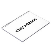 Carnet code HTML de rupture (Côté gauche)