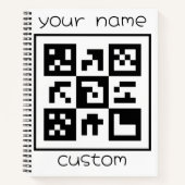 Carnet code qr (Devant)