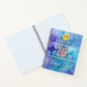 Carnet Code QR Instagram Entreprise Aquarelle Merci (Intérieur)