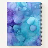 Carnet Code QR Instagram Entreprise Aquarelle Merci (Dos)