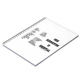 Carnet Code Recognition Is Essential (Code Morse) (Côté gauche)