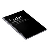Carnet Coder Definition - Amateurs de langage de programm (Côté Droit)