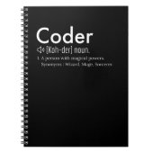 Carnet Coder Definition - Amateurs de langage de programm (Devant)