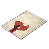 Carnet Coeur à motifs dessinés (Côté gauche)