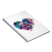 Carnet coeur Abstrait (Côté Droit)