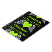 Carnet Coeur/ailes...Carnet de Lyme (Côté gauche)