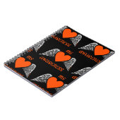 Carnet Coeur/ailes...MS (Côté gauche)