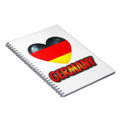 Carnet Coeur Allemagne (Côté Droit)