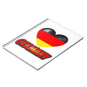 Carnet Coeur Allemagne (Côté gauche)