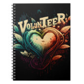 Carnet Coeur bénévole (Devant)