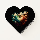 Carnet Coeur bénévole (Dos)