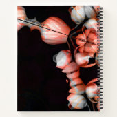 Carnet "Coeur blanc en noir du soleil" (Dos)