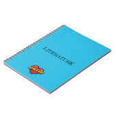 Carnet Cœur Bleu Adrienne (Côté gauche)