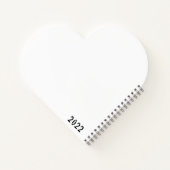 Carnet Coeur Bubbly Et Colorful (Dos)