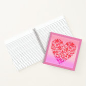 Carnet Coeur d'amour (Intérieur)