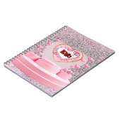 Carnet Coeur d'amour (Côté gauche)