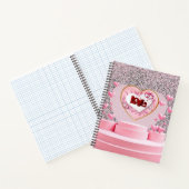 Carnet Coeur d'amour (Intérieur)