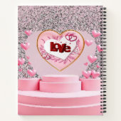 Carnet Coeur d'amour (Dos)
