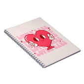 Carnet Coeur de bébé mignon (Côté Droit)