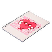 Carnet Coeur de bébé mignon (Côté gauche)