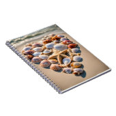 Carnet Coeur de coquillage (Côté Droit)