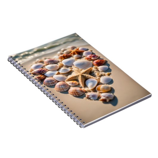 Carnet Coeur de coquillage (Côté Droit)