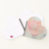 Carnet Cœur de Déesse Peint à la Main (Intérieur)
