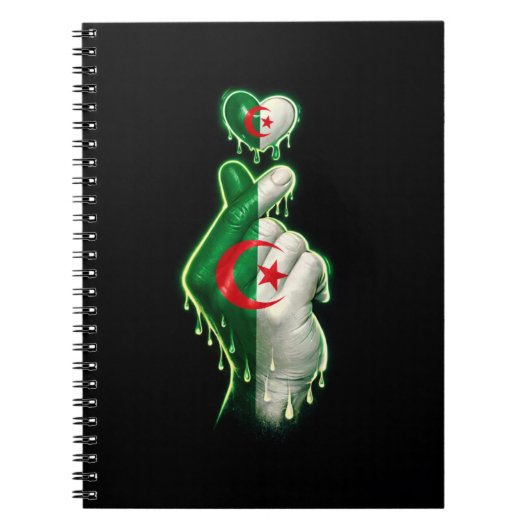 Carnet Cœur de doigt d'Algérie  (Devant)