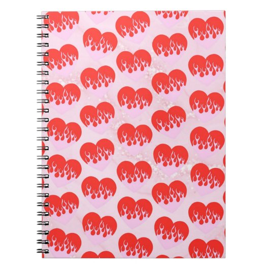 Carnet Cœur de feu (Devant)