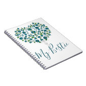 Carnet Cœur de Fleur (Côté Droit)