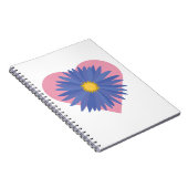Carnet Coeur de fleurs (Côté Droit)