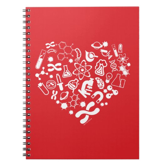 Carnet Coeur de l'espace et de la Science (Devant)