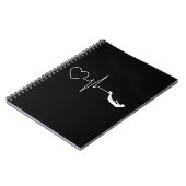 Carnet Coeur de natation (Côté gauche)