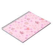Carnet Cœur de Pêches Amoureuses (Côté gauche)