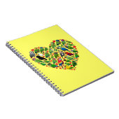 Carnet Coeur de perroquet (Côté Droit)