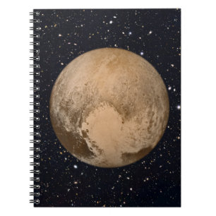 Carnet Coeur de Pluto Starry Sky