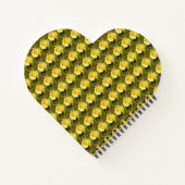 Carnet Coeur de Rosebud jaune (Dos)