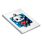 Carnet Coeur de tenue de robot mignon - Amour adorable et (Côté Droit)