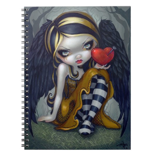 carnet "Coeur des ongles" (Devant)