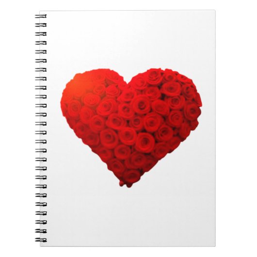 CARNET COEUR DES ROSES (Devant)