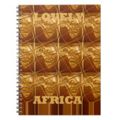 Carnet Coeur d'or de l'Afrique (Devant)