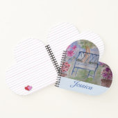 Carnet Coeur du jardin d'été (Intérieur)