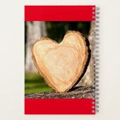 Carnet coeur en bois (Verso)