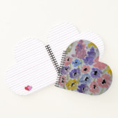 Carnet Coeur Fleur sauvage été (Intérieur)